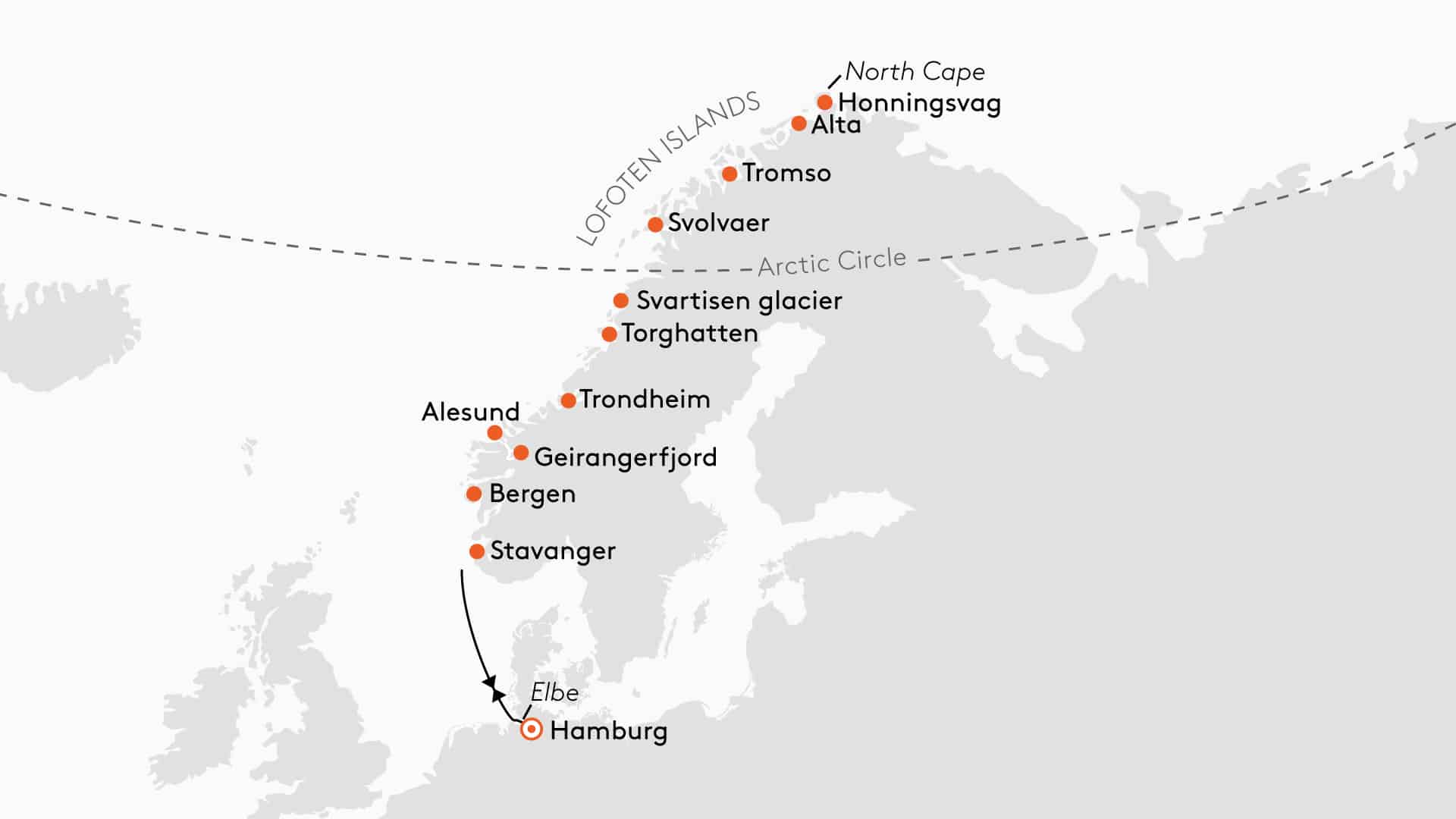 Cruise langs de Noorse fjorden met Hanseatic nature