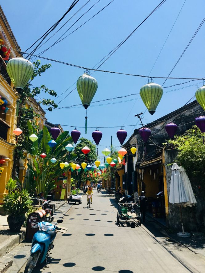 Gezellig Hoi An tijdens route van 3 weken door Vietnam