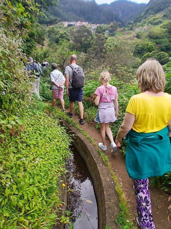Tijdens onze AIDA Cruise langs de Canarische Eilanden maakten we een excursie naar de levadas van Madeira
