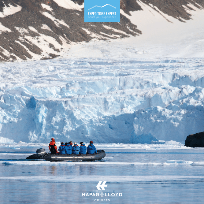 Expeditiecruise Spitsbergen Svalbard in juli 2026 met zodiac landingen